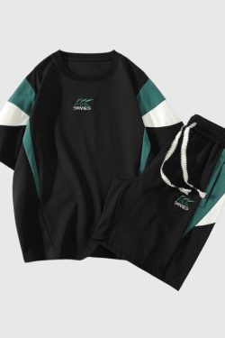 Style Core Aesthetics, New Style Trends Racing Style Tee Sets