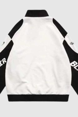 Style Core Aesthetics, New Style Trends Racing Style Zip Sweatshirt