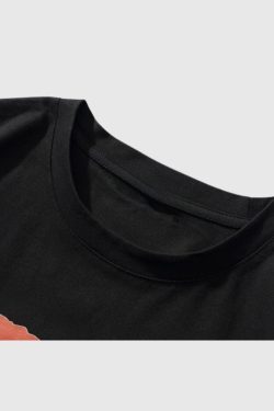 Style Core Aesthetics, New Style Trends Rainbow Printed Tassel Decor Tee