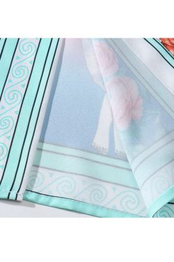 Style Core Aesthetics, New Style Trends Red Peony Vintage Print Shirt