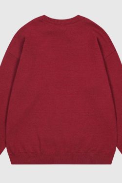 Style Core Aesthetics, New Style Trends Reindeer Knit Christmas Sweater