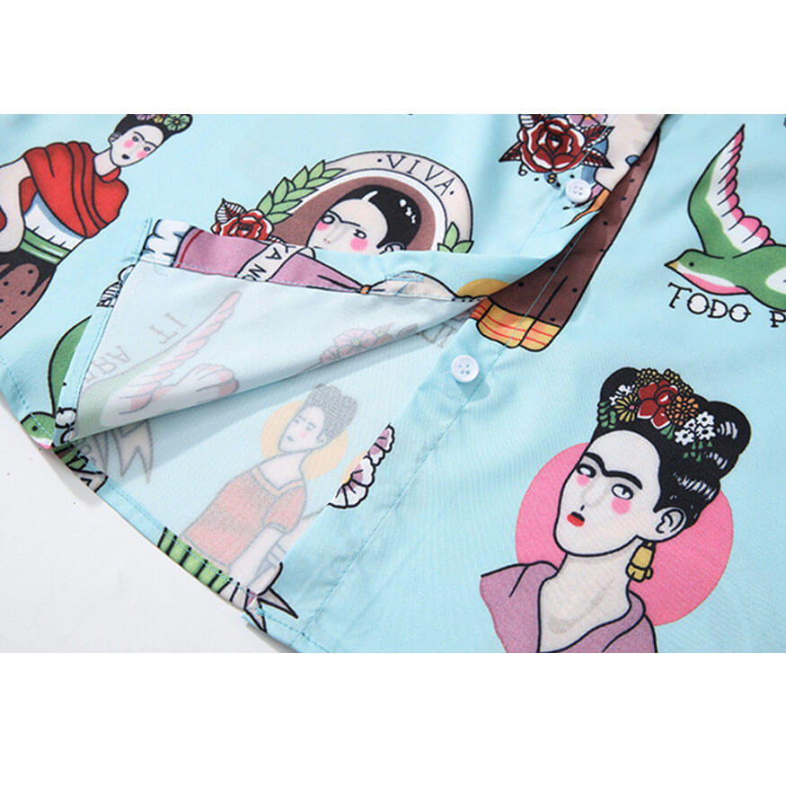 Style Core Aesthetics, New Style Trends Retro Cartoon Character Shirt Style Core Aesthetics, New Style Trends Retro Cartoon Character Shirt