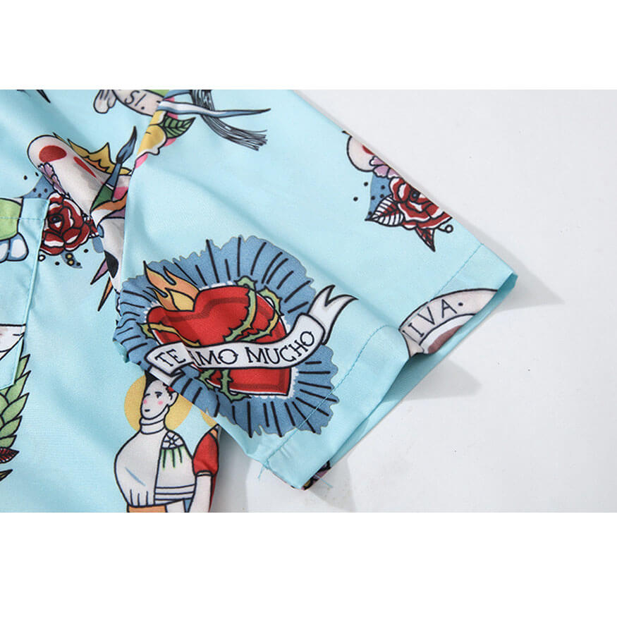 Style Core Aesthetics, New Style Trends Retro Cartoon Character Shirt Style Core Aesthetics, New Style Trends Retro Cartoon Character Shirt