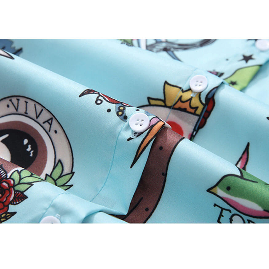 Style Core Aesthetics, New Style Trends Retro Cartoon Character Shirt Style Core Aesthetics, New Style Trends Retro Cartoon Character Shirt