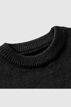 Style Core Aesthetics, New Style Trends Retro Cartoon Knit Sweater