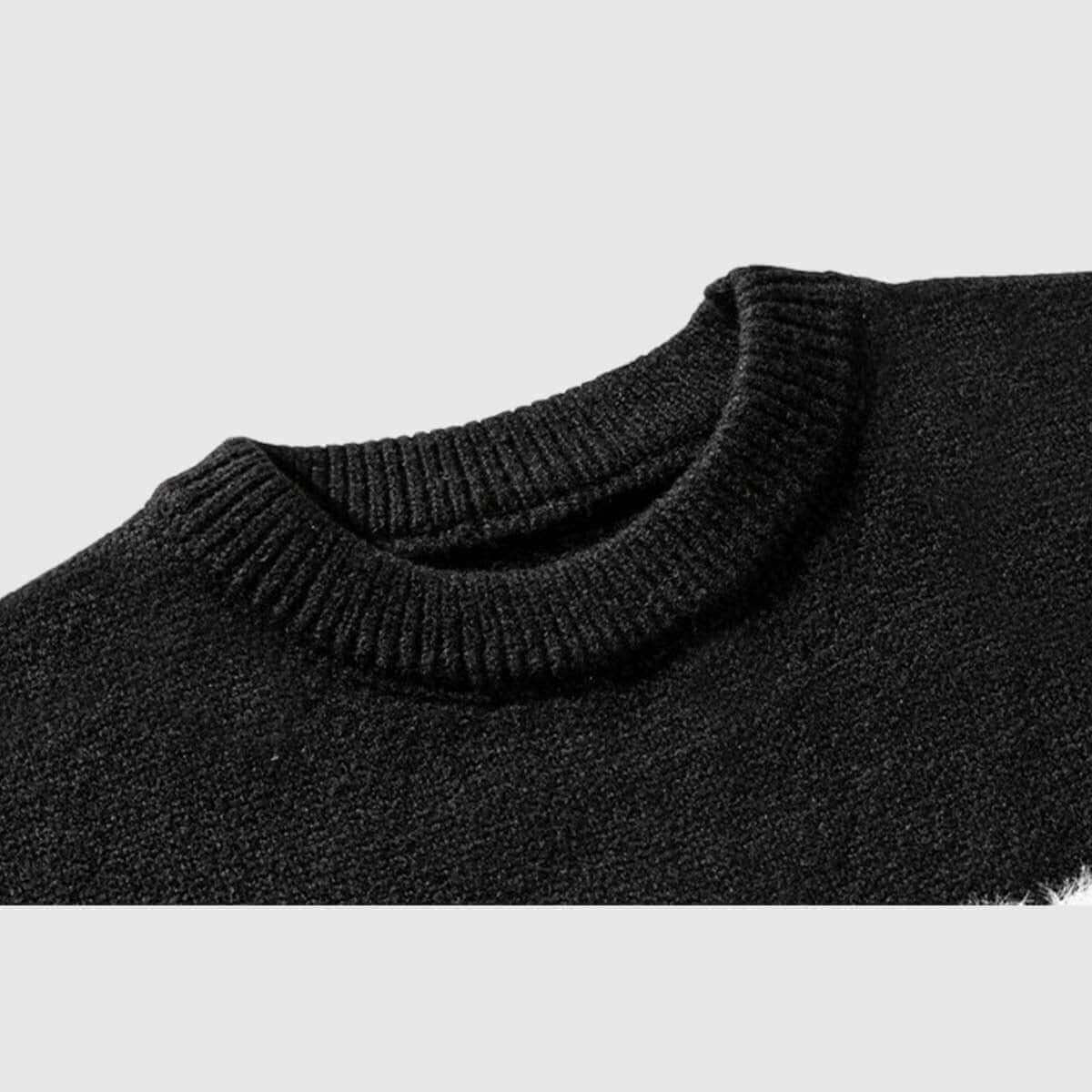 Style Core Aesthetics, New Style Trends Retro Cartoon Knit Sweater Style Core Aesthetics, New Style Trends Retro Cartoon Knit Sweater