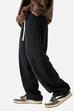 Style Core Aesthetics, New Style Trends Retro Corduroy Jogger Pants