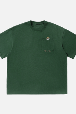 Style Core Aesthetics, New Style Trends Retro Embroidery Cotton T-Shirt