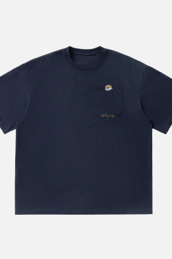 Style Core Aesthetics, New Style Trends Retro Embroidery Cotton T-Shirt