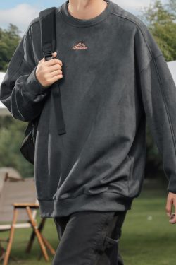 Style Core Aesthetics, New Style Trends Retro Fleece Sweatshirt