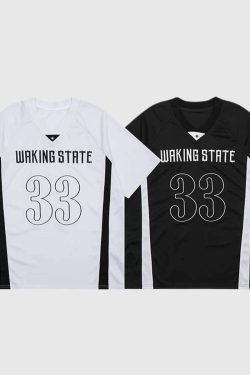 Style Core Aesthetics, New Style Trends Retro Number Jersey Tee