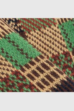 Style Core Aesthetics, New Style Trends Retro Patchwork Knit Sweater