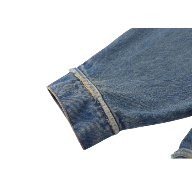 Style Core Aesthetics, New Style Trends Retro Star Patchwork Embroidered Denim Jacket Style Core Aesthetics, New Style Trends Retro Star Patchwork Embroidered Denim Jacket