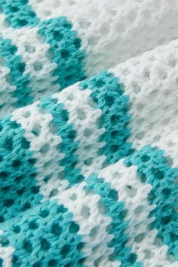 Style Core Aesthetics, New Style Trends Retro Striped Knit Polo