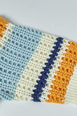 Style Core Aesthetics, New Style Trends Retro Striped Knit Tee