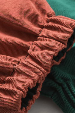 Style Core Aesthetics, New Style Trends Reversible ColorBlock Stand‑Collar Jacket