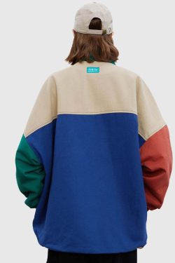 Style Core Aesthetics, New Style Trends Reversible ColorBlock Stand‑Collar Jacket