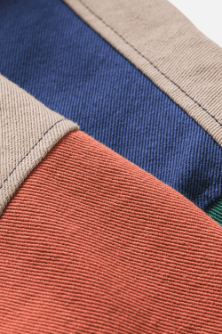 Style Core Aesthetics, New Style Trends Reversible ColorBlock Stand‑Collar Jacket