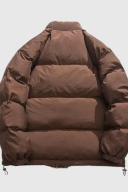 Style Core Aesthetics, New Style Trends Reversible Sporty Casual Padded Jacket