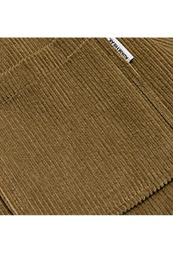 Style Core Aesthetics, New Style Trends Ruched Sleeve Corduroy Blazer