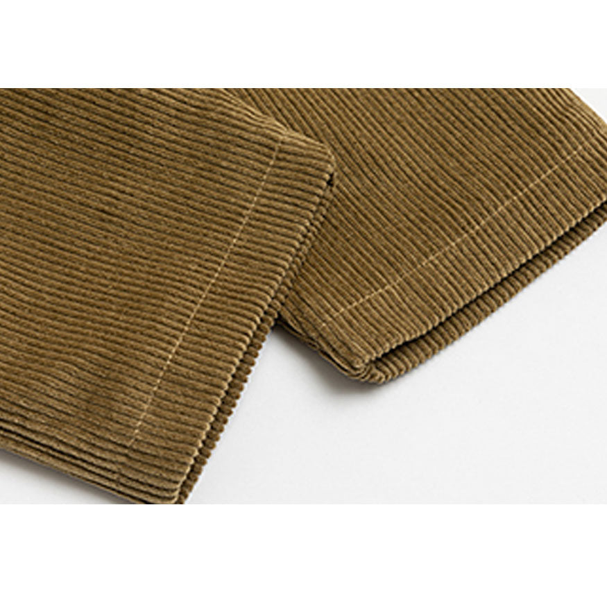 Style Core Aesthetics, New Style Trends Ruched Sleeve Corduroy Blazer Style Core Aesthetics, New Style Trends Ruched Sleeve Corduroy Blazer