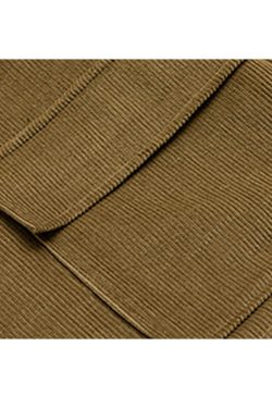 Style Core Aesthetics, New Style Trends Ruched Sleeve Corduroy Blazer