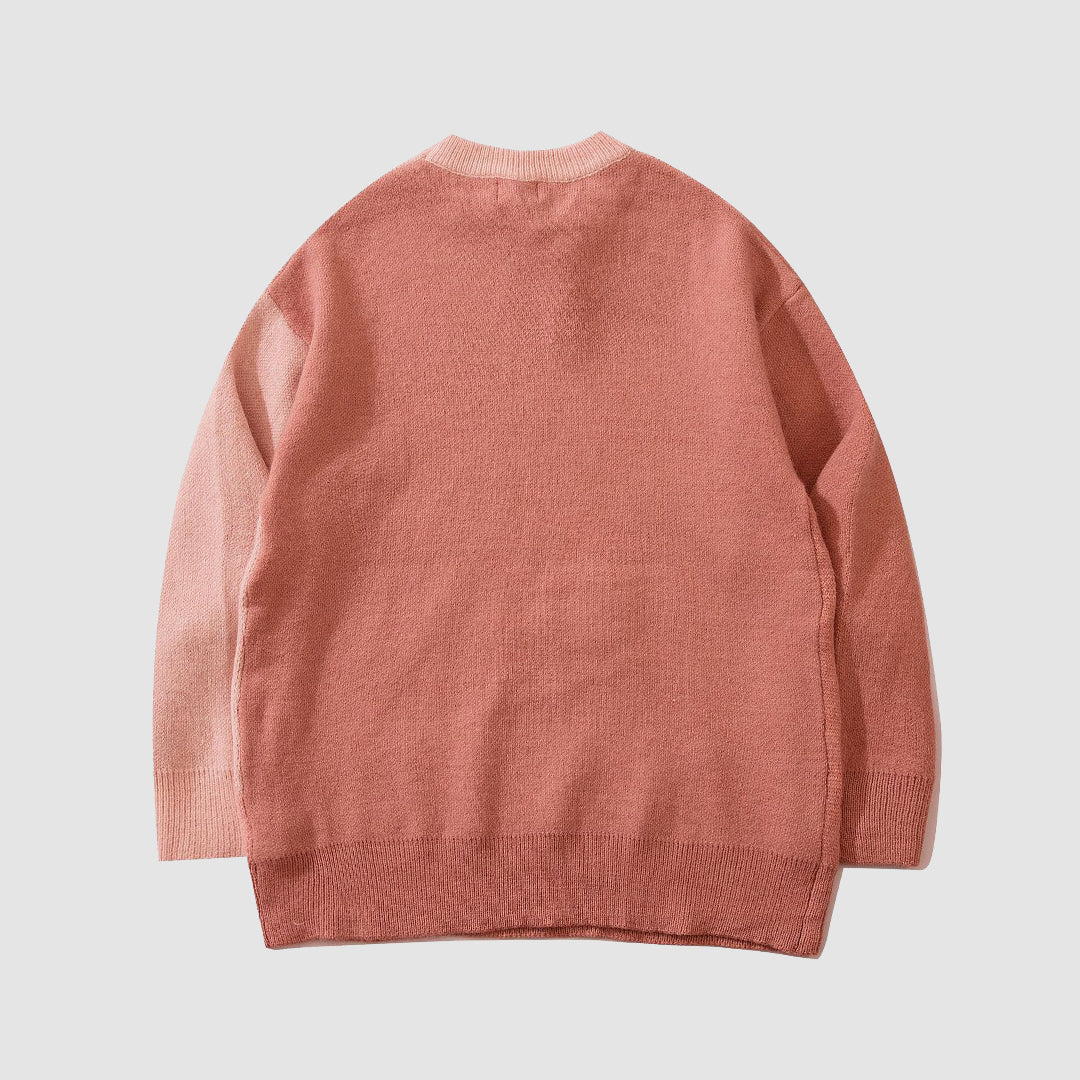 Style Core Aesthetics, New Style Trends Sailboat Embroidery Knit Sweater Style Core Aesthetics, New Style Trends Sailboat Embroidery Knit Sweater