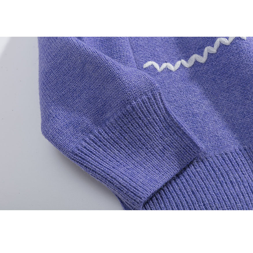 Style Core Aesthetics, New Style Trends Scarf Rabbit Pattern Sweater Style Core Aesthetics, New Style Trends Scarf Rabbit Pattern Sweater