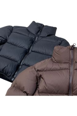 Style Core Aesthetics, New Style Trends Short Vintage Chic Down Coat