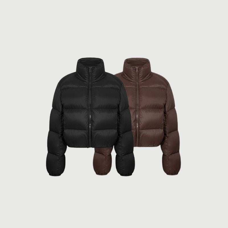 Style Core Aesthetics, New Style Trends Short Vintage Chic Down Coat Style Core Aesthetics, New Style Trends Short Vintage Chic Down Coat