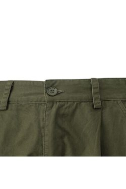 Style Core Aesthetics, New Style Trends Side Pocket Patch Pleated Cargo Pants