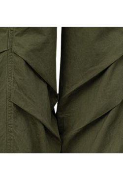 Style Core Aesthetics, New Style Trends Side Pocket Patch Pleated Cargo Pants
