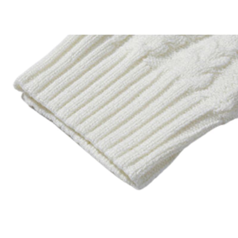 Style Core Aesthetics, New Style Trends Simple Solid Color Jacquard Pullover Style Core Aesthetics, New Style Trends Simple Solid Color Jacquard Pullover