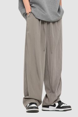 Style Core Aesthetics, New Style Trends Simple Straight Leg Yamamoto Pants