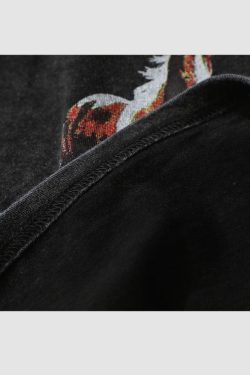 Style Core Aesthetics, New Style Trends Skeleton Devil Print Sweatshirt