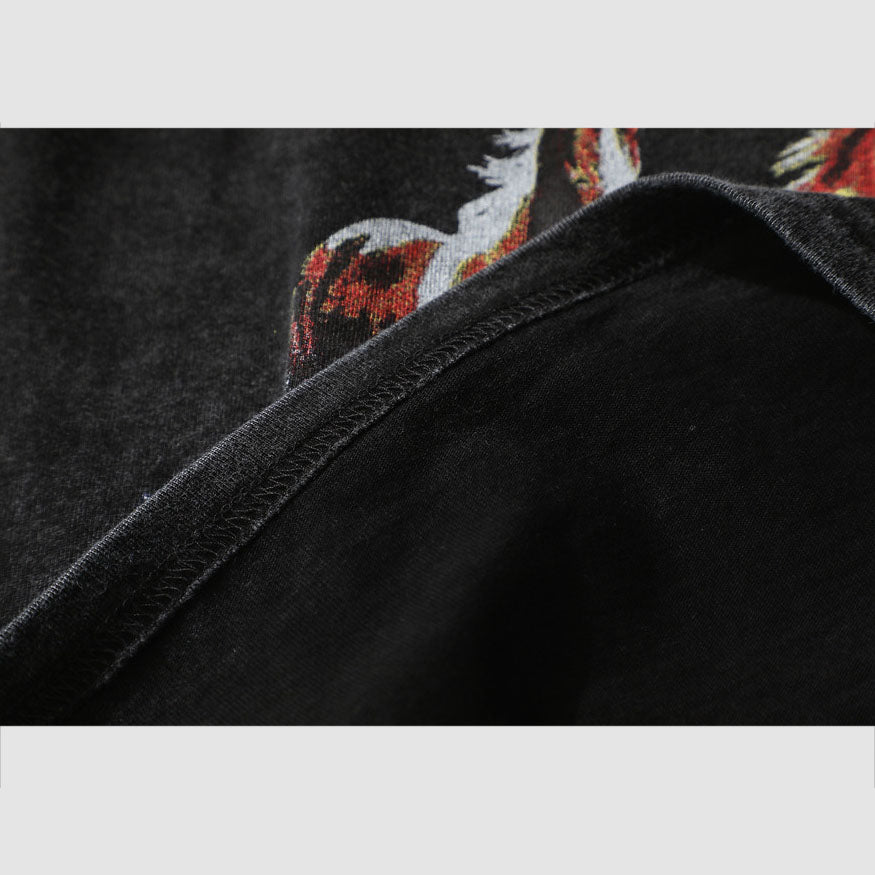 Style Core Aesthetics, New Style Trends Skeleton Devil Print Sweatshirt Style Core Aesthetics, New Style Trends Skeleton Devil Print Sweatshirt