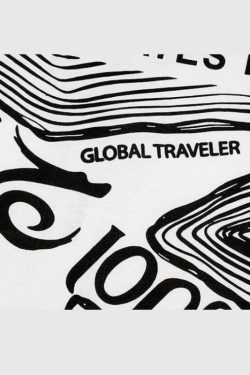 Style Core Aesthetics, New Style Trends Sketch Cotton Airplane Tee