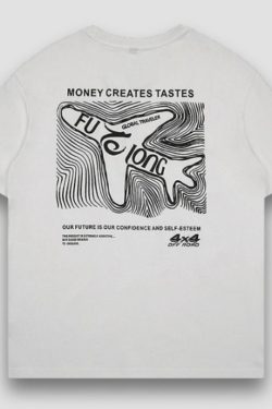 Style Core Aesthetics, New Style Trends Sketch Cotton Airplane Tee