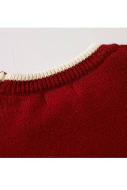 Style Core Aesthetics, New Style Trends Smiley Bear Print Sweater + Bear Mini Bag