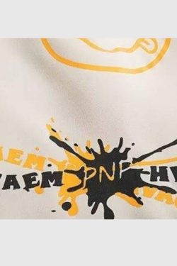 Style Core Aesthetics, New Style Trends Smiley Letters Casual Shirt