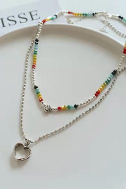 Style Core Aesthetics, New Style Trends Smiley&Heart Necklace