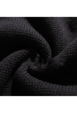 Style Core Aesthetics, New Style Trends Solid Color High Neck Knit Pullover