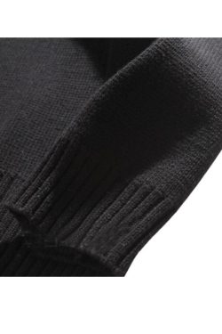 Style Core Aesthetics, New Style Trends Solid Color High Neck Knit Pullover