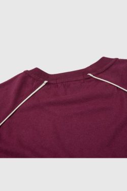 Style Core Aesthetics, New Style Trends Solid Patch Racing Tee