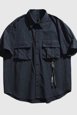 Style Core Aesthetics, New Style Trends Solid Pocket Shirts