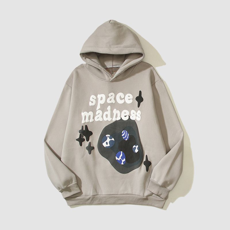 Style Core Aesthetics, New Style Trends Space Odyssey Foamy Letter Hoodie Style Core Aesthetics, New Style Trends Space Odyssey Foamy Letter Hoodie