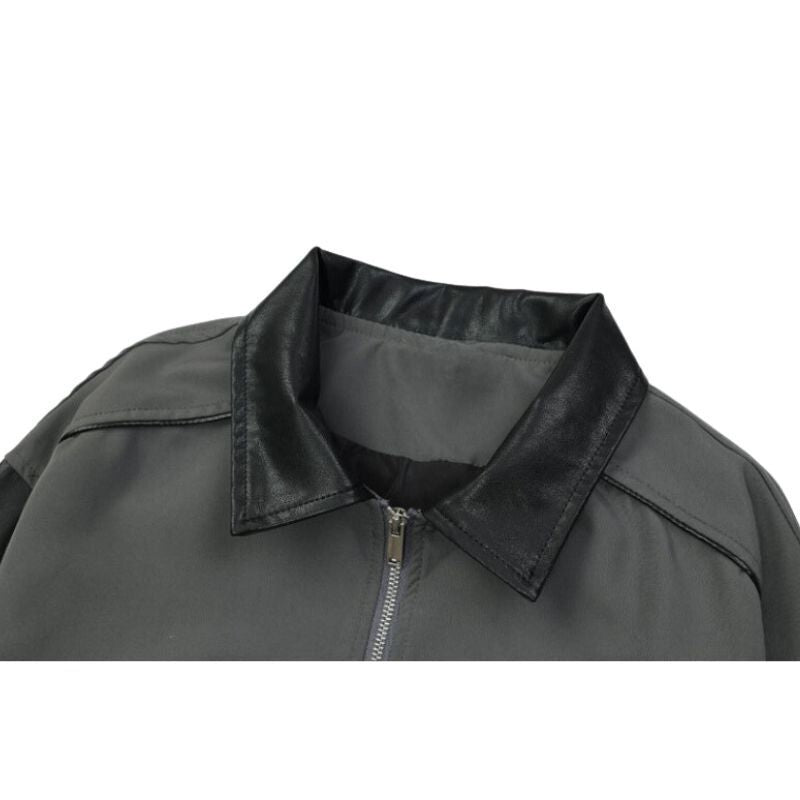 Style Core Aesthetics, New Style Trends Spider Embroidered Hip-Hop Leather Jacket Style Core Aesthetics, New Style Trends Spider Embroidered Hip-Hop Leather Jacket