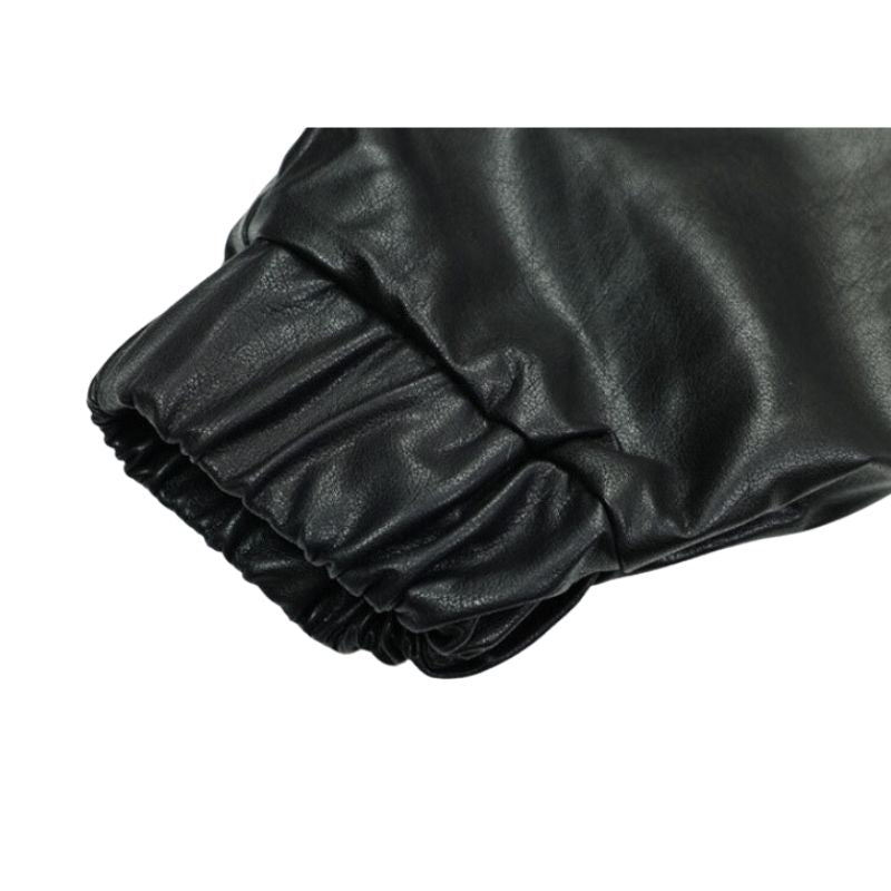 Style Core Aesthetics, New Style Trends Spider Embroidered Hip-Hop Leather Jacket Style Core Aesthetics, New Style Trends Spider Embroidered Hip-Hop Leather Jacket