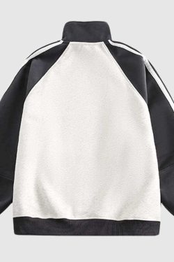 Style Core Aesthetics, New Style Trends Stand Collar Track Jacket