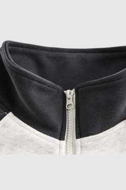 Style Core Aesthetics, New Style Trends Stand Collar Track Jacket